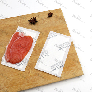 Tampon absorbant rectangulaire non tissé pour la conservation des aliments
