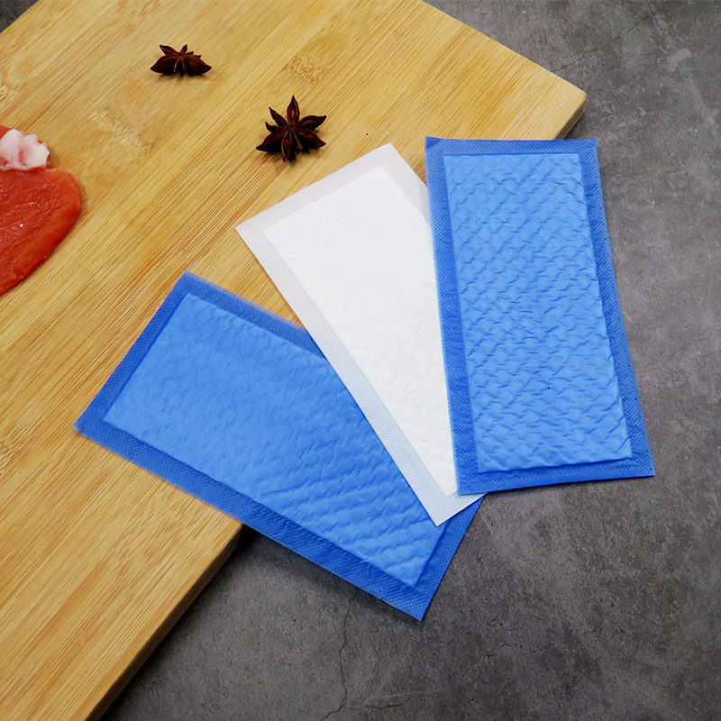 Tampon absorbant la viande d'eau de sang pour la viande et le poisson 