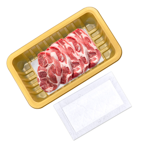 Tampons de viande absorbants frais de matière première respectueux de l'environnement